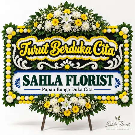 Papan Bunga Duka Pondok Indah